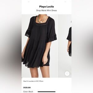 Playa Lucilla dress - size small